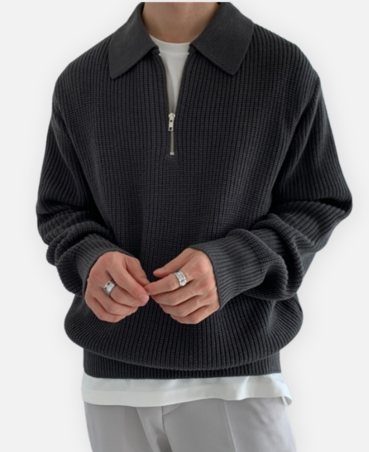 Quarterzip Collar Pullover