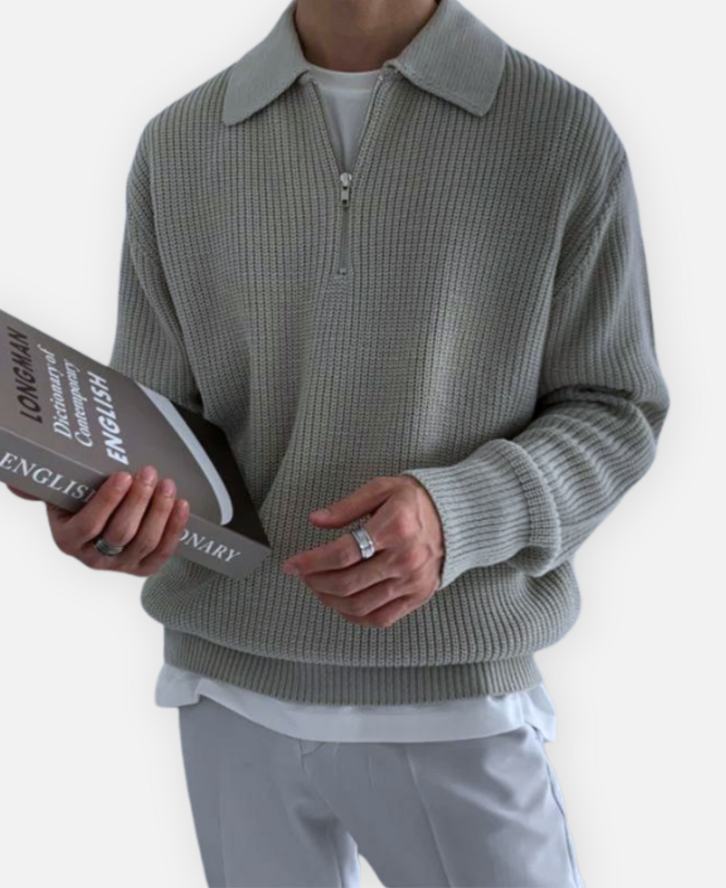 Quarterzip Collar Pullover