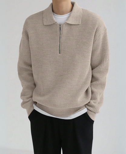 Quarterzip Collar Pullover