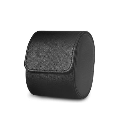 Premium Black Leather Watch Case