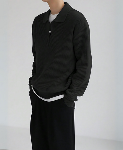 Quarterzip Collar Pullover